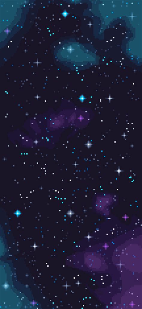 Night Stars Wallpaper for Phone (Resolution: 1080x2340 Original size ...