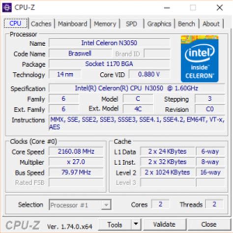 Intel Celeron N3050 / N3060 [Review] Low-Cost Entry-Level Processors ...