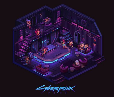 A fan art inspired by Cyberpunk 2077 Game : r/IndieDev