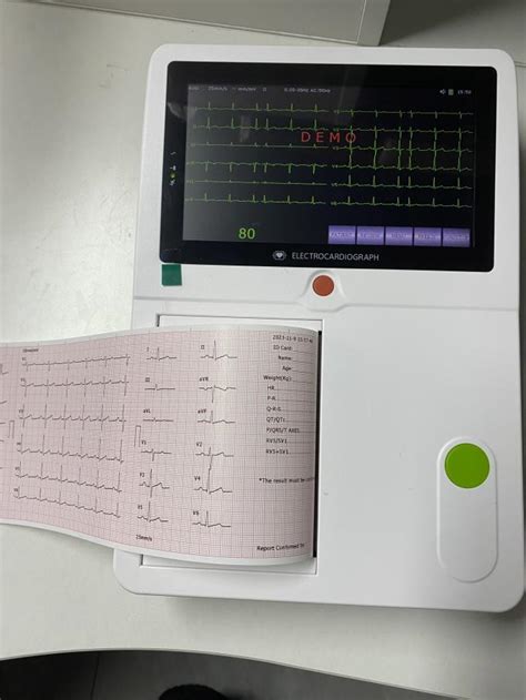 New Product Electrocardiogram 12 Channel ECG Electrocardiogram ECG Machine