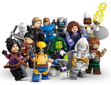 These are the 12 characters of LEGO 71039 Marvel Studios Minifigures ...