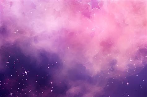 Premium Photo | Abstract starlight and pink and purple clouds stardust ...