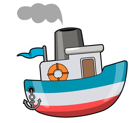 Free Cartoon Boat Png Download Free Cartoon Boat Png Png Images Free