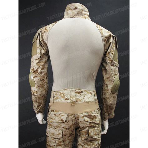 EMERSON Combat Shirt & Pants Digital Desert AOR1 Camo w/Elbow &Knee ...