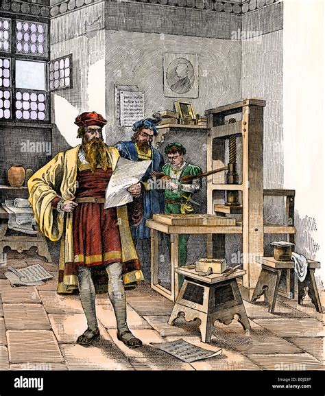 Gutenberg Printing Press : Gutenberg And The Invention Of The Printing ...