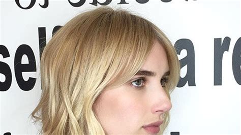 Emma Roberts Red Hair to Blonde Hair | Allure