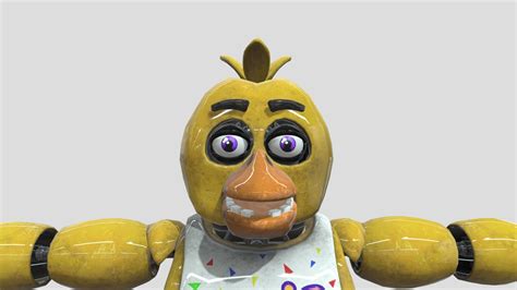 Chica fnaf 1 - Download Free 3D model by Tgames (@brandonmartinleon ...