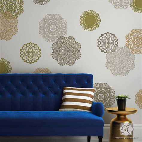 Lace Stencils & Lace Wall Stencils - Painting Walls & DIY Home Decor