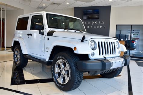 Used 2018 Jeep Wrangler JK Sahara For Sale (Sold) | European Motorcars ...