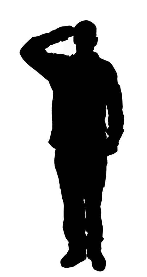 soldier silhouette clipart - Clipground