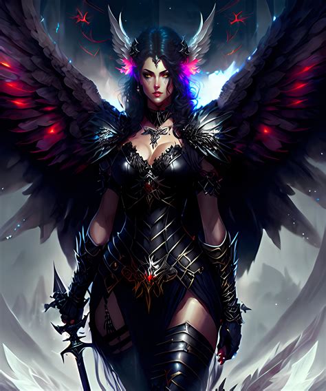 ArtStation - Fallen Angel Girl