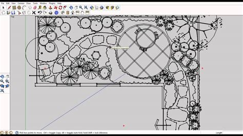 Sketchup Landscape Design Drawings Templates