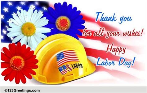 Labor Day Thank You... Free Thank You eCards, Greeting Cards | 123 ...