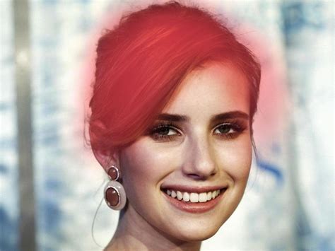 Emma Roberts pictures & wallpapers: Emma Roberts red hair picture wallpaper