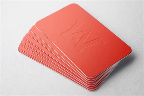 Debossed Business Cards | Mississauga - Luxury Cards