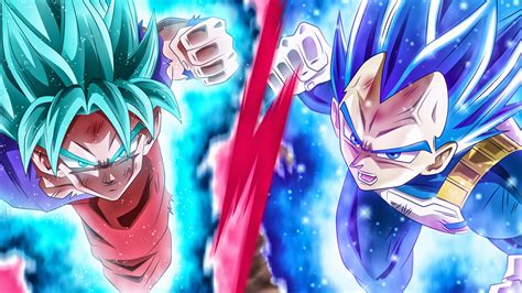 Goku vs Vegeta Dragon Ball Super 8K Wallpaper