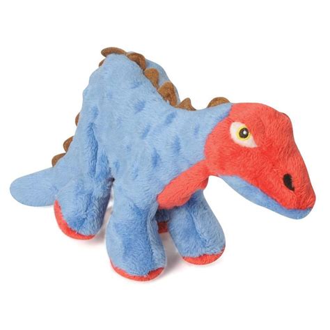 goDog Dino Stegosaurus Dog Toy with Chew Gua... | BaxterBoo