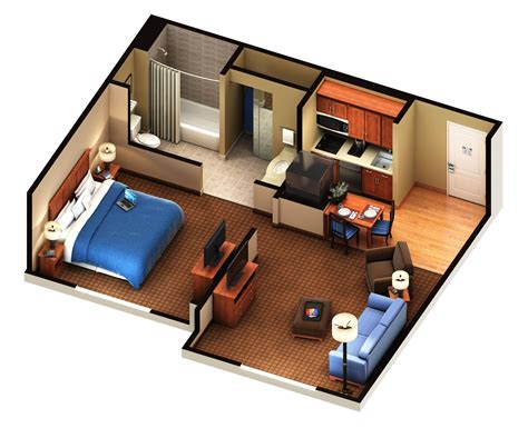 Extended Stay America Floor Plans - floorplans.click