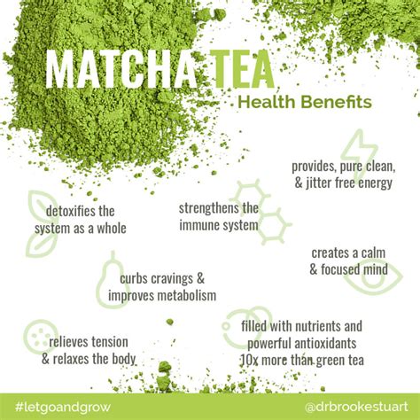 Matcha Green Tea Benefits - Dr. Brooke Stuart