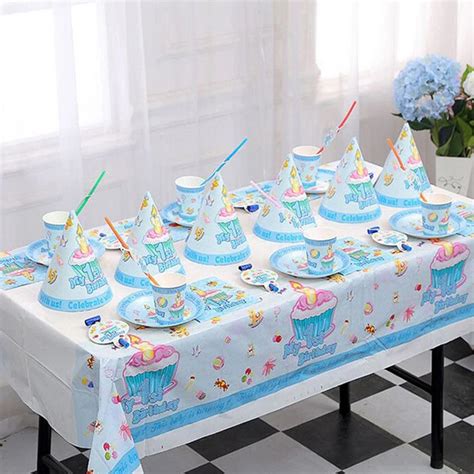 Aliexpress.com : Buy Children Birthday Party Decorations Kids Evnent ...