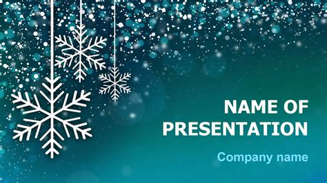 Snow Powerpoint Template - Professional Template Ideas