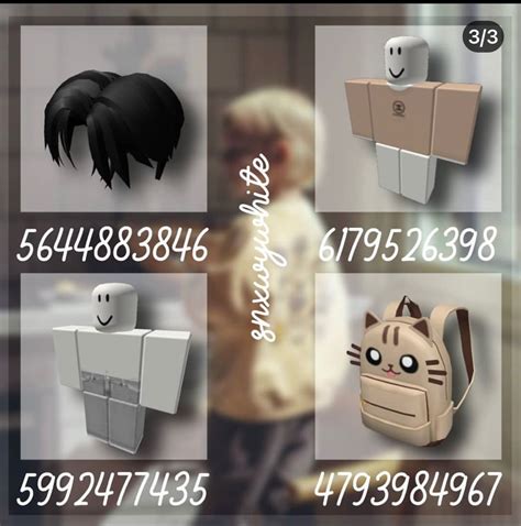 Pin on bloxburg costume code