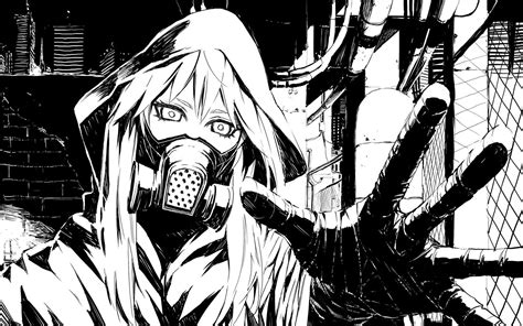 Anime Gas Mask Wallpaper - WallpaperSafari