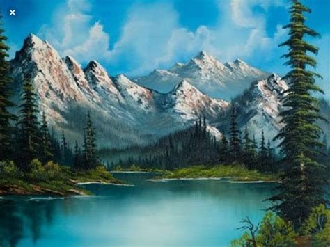 Landscape paintings by bob ross - perecomplete