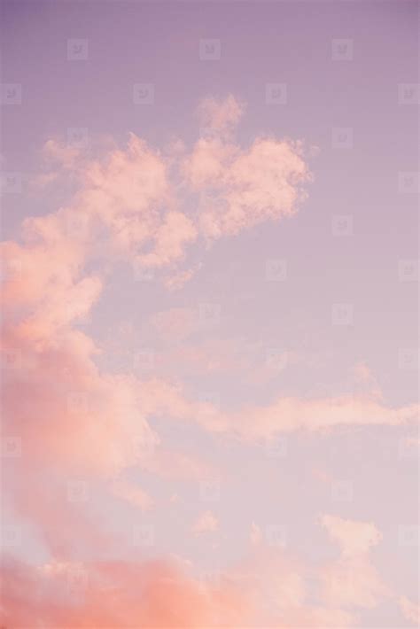 Background images of a kawaii anime style cloudy sky in pastel t stock ...