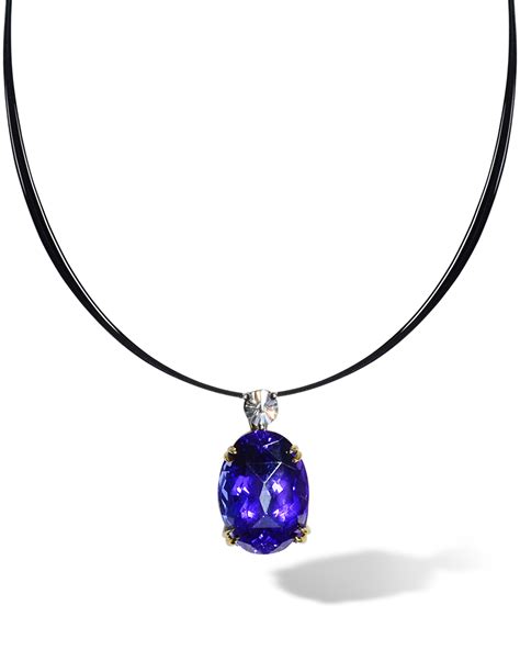 Tanzanite Necklace - Turgeon Raine