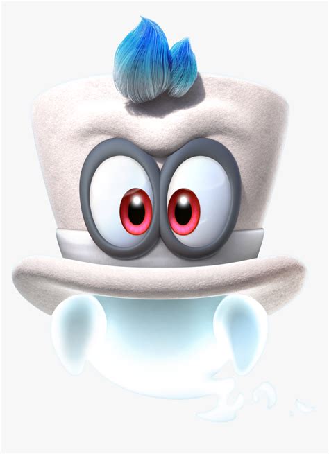 Super Mario Odyssey Cappy, HD Png Download - kindpng