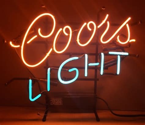 Coors Light Beer Neon Sign