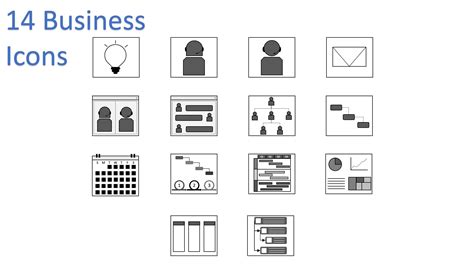 Powerpoint Business Icons - Etsy