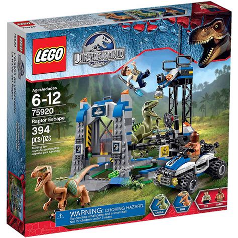 LEGO Jurassic World Raptor Escape Play Set - Walmart.com