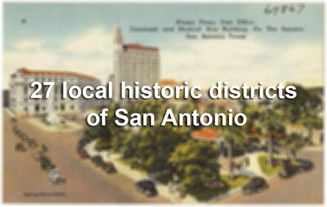 San Antonio's historic districts, more than a trendy badge