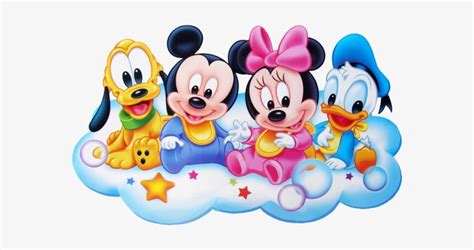 Disney Baby Characters Include Mickey Mouse,minnie - Minnie E Mickey ...