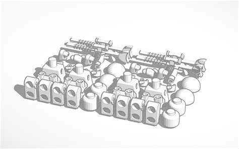 3D design lego set pt1 - Tinkercad