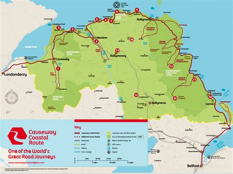 Giant Causeway Northern Ireland Map | Bruin Blog