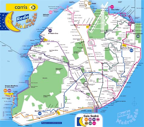 Large tourist map of Lisbon. Lisbon city large tourist map | Vidiani ...