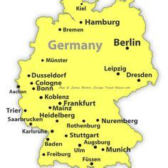 Ramstein Air Base Germany Map | Germany map, Germany, Germany travel