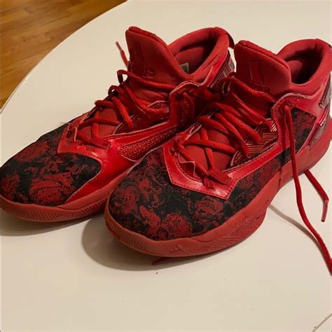 Adidas Red Basketball Sneakers - Gem