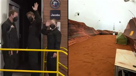 NASA locks four people inside Texas' Mars simulator for the next 378 ...