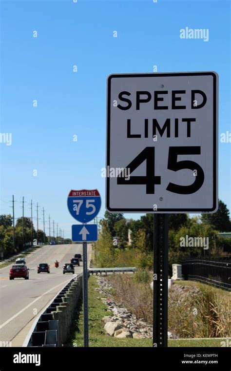 Some of the road signs and signs on traveling Stock Photo - Alamy