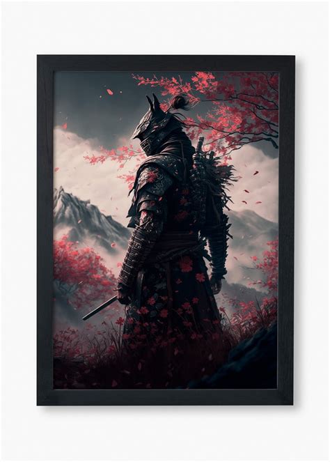 Samurai Wall Art Samurai Ninja Painting Samurai Wall Art for - Etsy