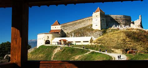 Rasnov Fortified Church - Castles and Fortresses in Transylvania, Romania.