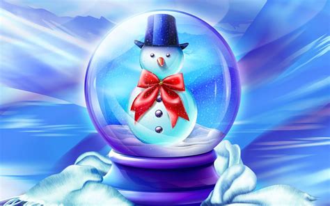 Christmas Snowman Wallpapers - Wallpaper Cave