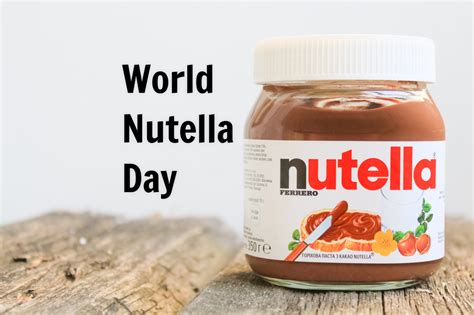 World Nutella Day in 2023/2024 - When, Where, Why, How is Celebrated?