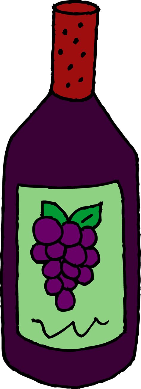 Cartoon Wine Bottle - ClipArt Best