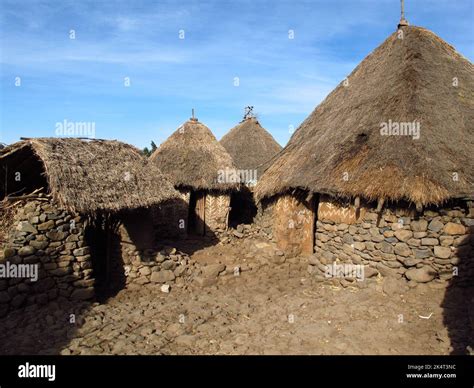 Tribal village in Ethiopia country, Africa Stock Photo - Alamy