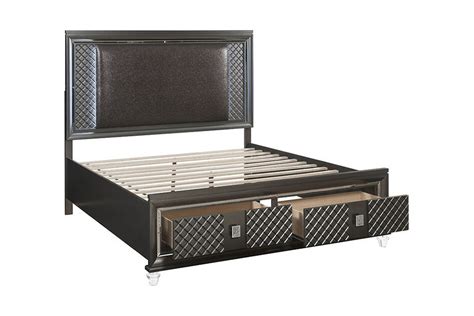 ACME™ Sawyer Storage Bed - King Size 27967EK